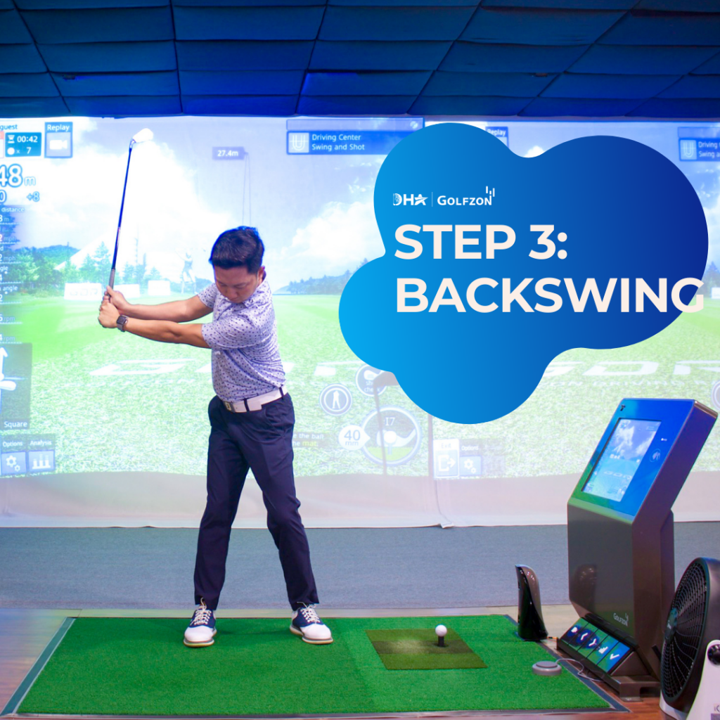 How to practice ¾ backswing