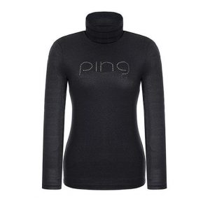 ÁO POLO NỮ DÀI TAY PING 12291TI960 BLACK