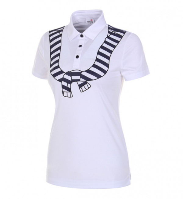 ÁO GOLF POLO NỮ NGẮN TAY RENOMA RWTYH-6106 WHITE (100)