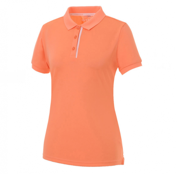 ÁO GOLF POLO NỮ NGẮN TAY PGA TOUR ORANGE