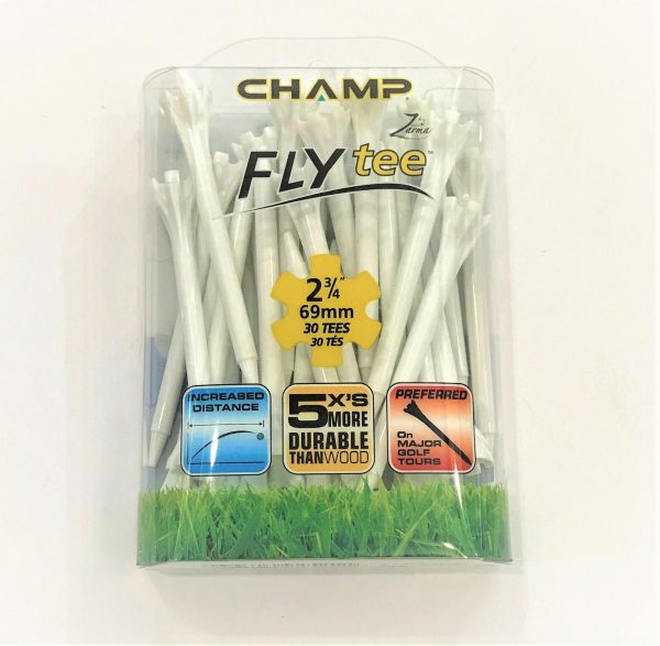 CHAMP FLY TEE GOLF  2-3/4" 30P PACK (WHITE) - 92521
