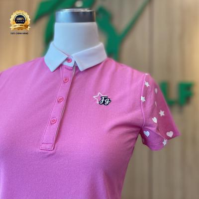 Áo golf nữ ngắn tay Fantom 22182TO064 Pink