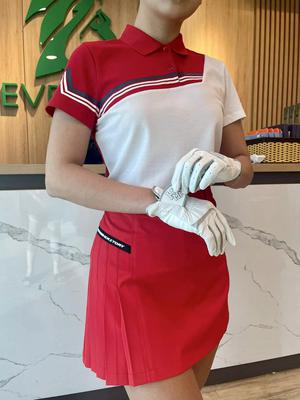 ÁO GOLF POLO NỮ NGẮN TAY PING 12192TO057 RED